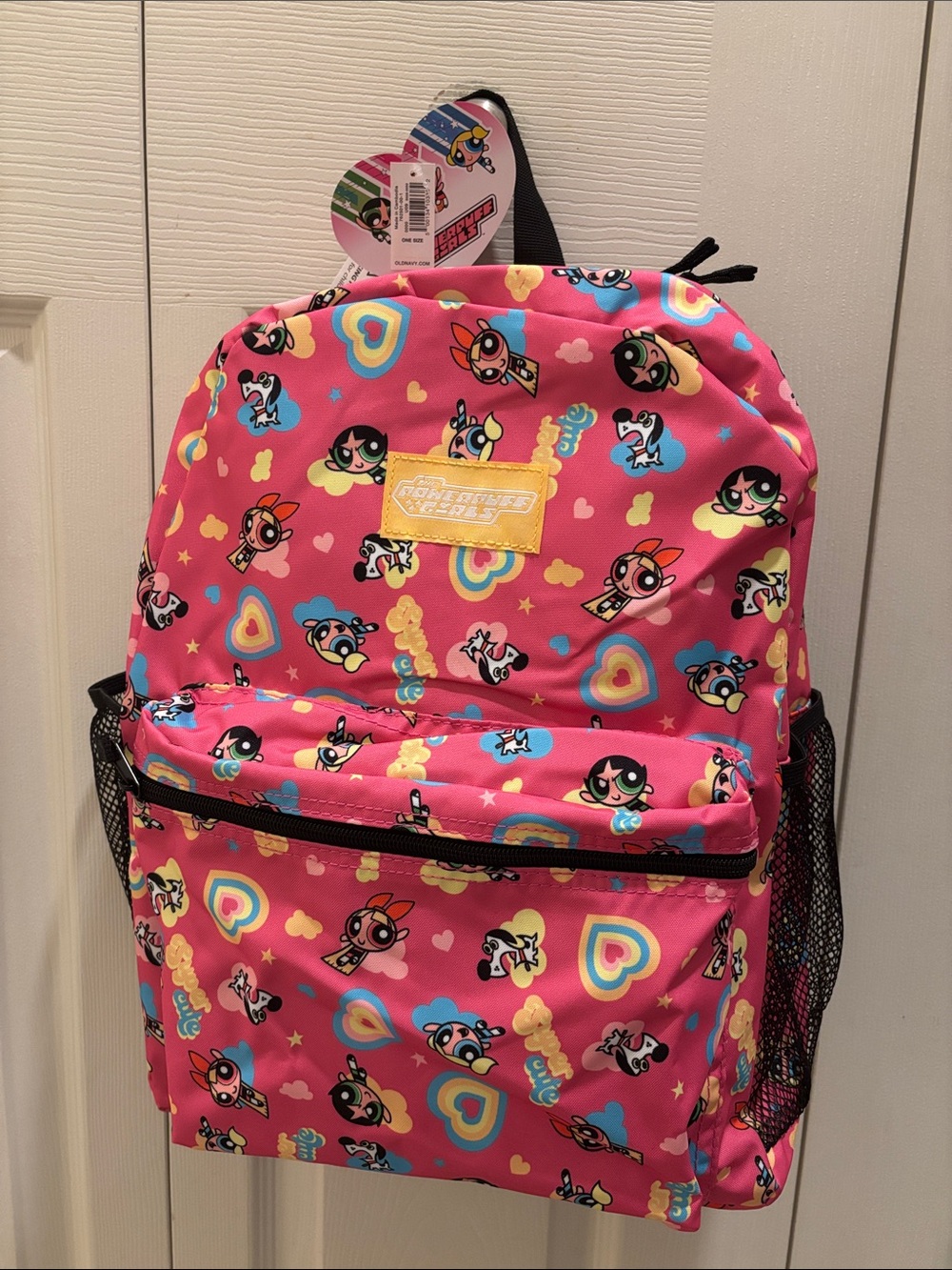 Warner Brothers and Old Navy Collaboration Pink Powerpuff Girls Backpack 🎒💝